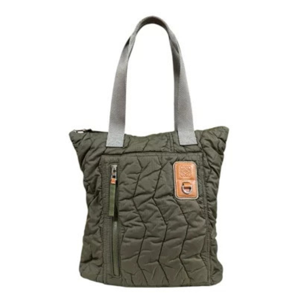 Loewe Eye Nature Tote Bag Green